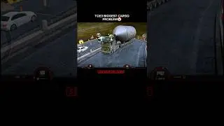 TOE 3 BIGGEST CARGO PROBLEM 🤡 #toe3 #truckersofeurope3 #respect #shortvideo
