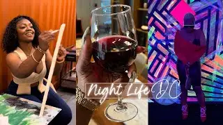 WASHINGTON DC AFTER DARK | SELFIE GALLERY, ANTHOLOGY ART SHOW DIY TRANSFORMATION