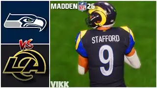 Seahawks vs Rams Week 11 Simulation (Madden 26)