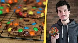 Cookies de M&M's e MUITO CHOCOLATE
