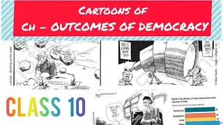 Cartoons explanation| Ch - Outcomes of democracy | Class 10 | NCERT
