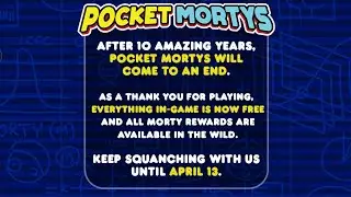 ADIÓS POCKET MORTY MULTIJUGADOR 