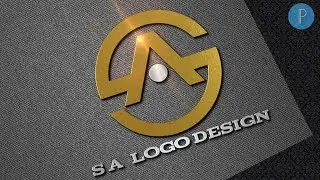 S A creative Logo Design Tutorial | Pixellab Logo Design