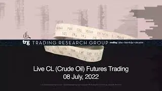 Trading the Overnight High Break, CL Futures Trading, Jul 08 2022