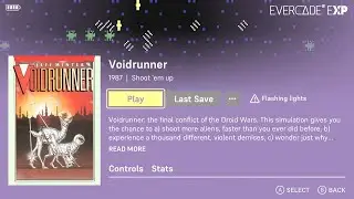 Voidrunner | The Llamasoft Collection | Game 27 of 27 | Evercade Handheld