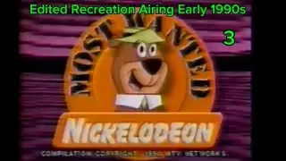 Edited Recreation Airing Of Yogi Bear Compliation Show Nickelodeon 90s