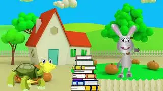 tortoise 🐢 ka school life 10 line and rabbit 🐇 #tortoises ki jindagi @AK_EDITZ_09