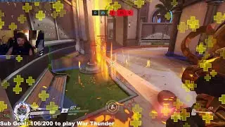 CLONEMAN16 REINHARDT OVERWATCH GAMEPLAY SEASON 33 TOP 500