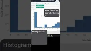 How to create Histogram Chart in Tableau 📊 