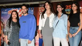 Suhana Khan, Navya Naveli Nanda & Siddhant Chaturvedi Arrived at Dream Girl 2 Screening 🤩🔥📸