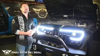 Oracle Vector Grill Install on Jeep Wrangler JK