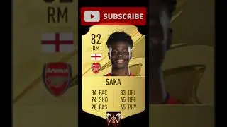 Can You Beat the Saka Face Pause Challenge? #shorts #saka #fifa 23 #arsenal