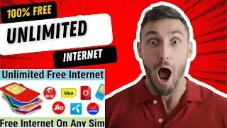 100% Free internet for unlimited time || jazz zong telenor ufone all sim free intetnet vpn guranted