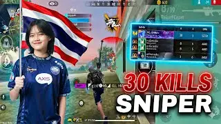 30 kill🔥 server thailand 😈sniper evos jenna  phone rog 7