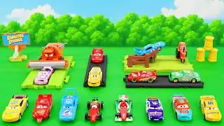 Unboxing Review | Lightning McQueen | Mattel Disney Pixar Cars Glow Racers Playset
