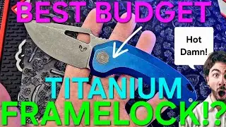 I Can't Believe I Missed This One! Damned Designs Djinn XL Ti Framelock Review