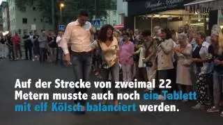 St&ouml;ckelschuhlauf zwischen Stattgarde Colonia Ahoj und KG Columbina Colonia
