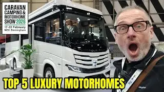 ТОП-5 роскошных автодомов &mdash; выставка караванов, кемпинга и автодомов.