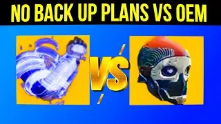 NO BACK UP PLANS VS ONE-EYED MASK - Which Is Better? Destiny 2 Season Of The Lost