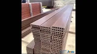 Jwell PE wood plastic production line