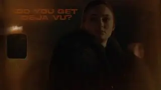deja vu | sansa x sandor (+arya)