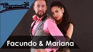 Facundo Penalva and Mariana Soler in Warsaw 02 milonga