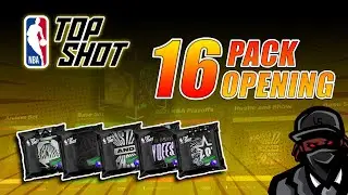 INSANE NBA TOP SHOT PACK OPENING! - 16 Packs (Playoffs, Hustle and Show, Archive, Seeing Stars)