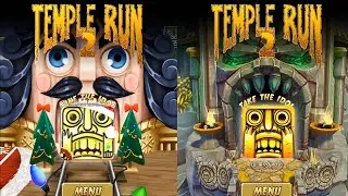 Temple Run 2 Winter Toyland Vs Sky Summit||Technical Shivom