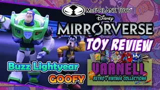 Disney Mirrorverse Buzz & Goofy McFarlane Toys Unboxing &bull; Review | Varnell Vintage