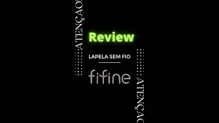 Poderosa Lapela sem fio fifine de baixo custo e otimo resultado 🟢