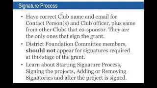 Rotary District 5340 - District Grants Training 2020-21