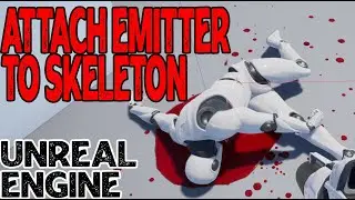 Attach Niagara System To Bone/Skeleton/Enemy - Unreal Engine 4 & 5