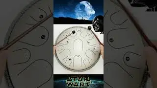 STAR WARS Theme Song #shorts #short #tankdrum #steeltonguedrum #shortvideo