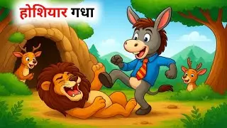 होशियार गधा//hindi moral stories in Hindi//