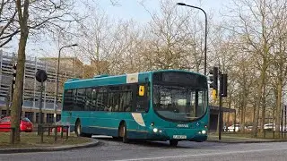 FJ58 HYO | Arriva | Volvo B7RLE Wrightbus Eclipse [€4/Voith] | 6 Bletchley