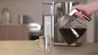 Cafe Specialty Drip Coffee with Glass Carafe - Stainless Steel - Wifi Enabled