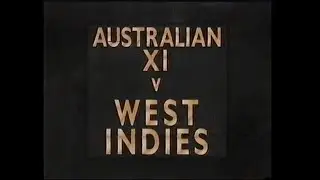 Australian XI vs West Indies 1996/97 Tour Match Day 4 Channel Nine Highlights 