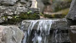 Waterfalls sound for relax | peace in waterfall place | relax with lite jazz and nature waterfalls
