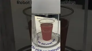 How Robot Make Smoothies? #robot #smoothie #summer