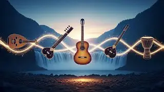 1 Hour Global Fusion - Oud, Sitar, Djembe & Flamenco Over Electronic Rhythms