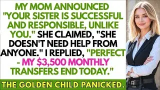 My Mom Announced &ldquo;Your Sister Is Successful and Responsible, Unlike You.&rdquo; She claimed...