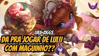 Da sim para jogar de Lulu com Maguinho bot!! (Lulu Gameplay)