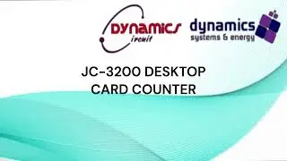 JC 3200 DESKTOP CARD COUNTER - Repaired Successfully
