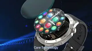 Smartwatch iSEN JT600 , AMOLED, Somn, Glicemie, SpO2+ECG, HR, Apel Bt, SOS,  Menstruatie, Electrozi