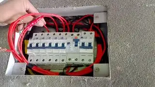 MCB BOX WIRING CONNECTION Complete || RCCB, DP MCB Connection || DB BOX Connection Wiring| IN NEPALI