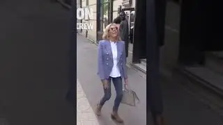 Brigitte Macron's stardom #shorts #fashion #firstlady #france #brigittemacron