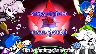 FNF Mario madness v2 FINAL COVER!!! STARS OF HOPE V2 THE END OF MADNESS. January 6th special