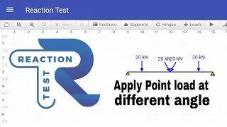 Apply Point load at different angle
