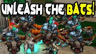 Warcraft 3 | Melee | Unleash the Bats! (4v4 RT #295)
