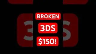 Продаётся сломанная 3DS за 150 долларов и больше?! (Да, это правда 😱)